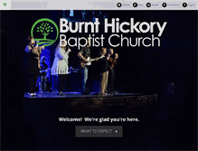 Tablet Screenshot of burnthickory.com